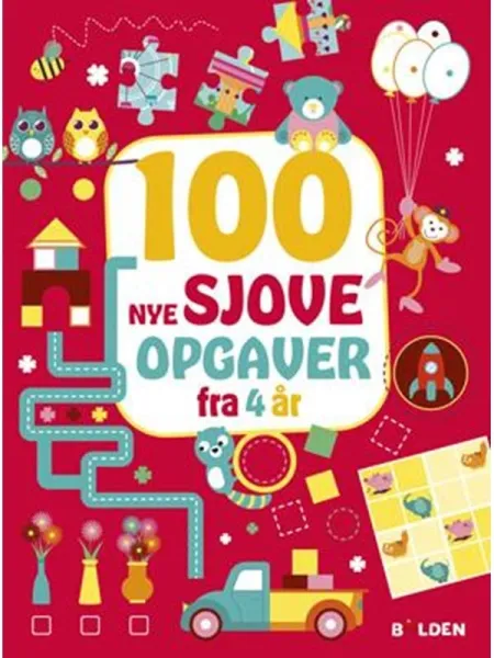100 NYE morsomme oppgaver - fra 4 år - Hobby - pocketbok