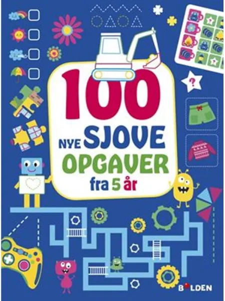100 NYE morsomme oppgaver - fra 5 år - Hobby - pocketbok