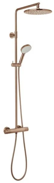 Damixa Silhouet dusjsystem, børstet kobber PVD