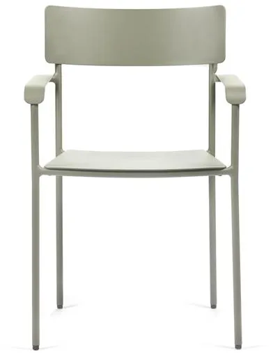 Serax August Hagestol Med Armlene S Eucalyptus Green