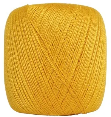 Hjertegarn Hjerte Nr. 5 Heklegarn 713 Gul
