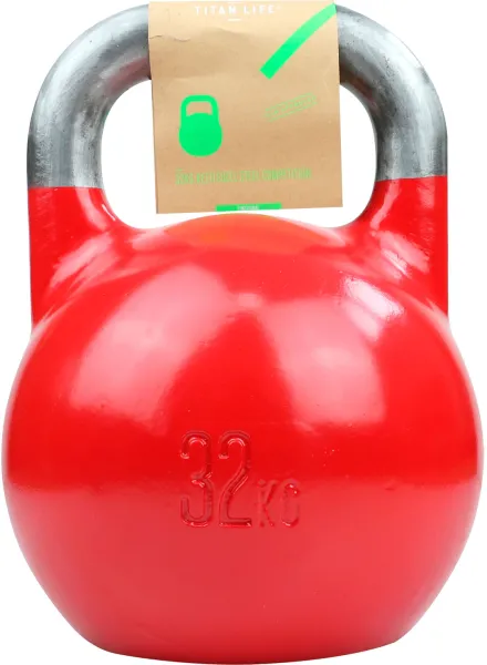 Titan Life Gym 32kg Kettlebell Steel Competition