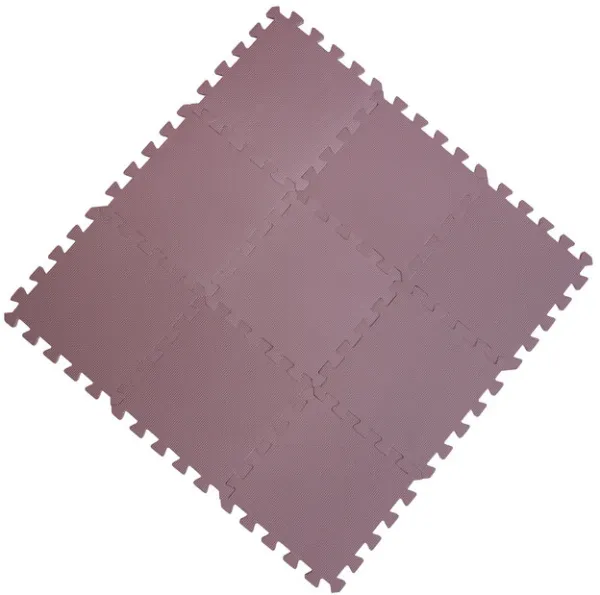 Skumleketøy-matte Bekids, Støvete Rosa 9 stk